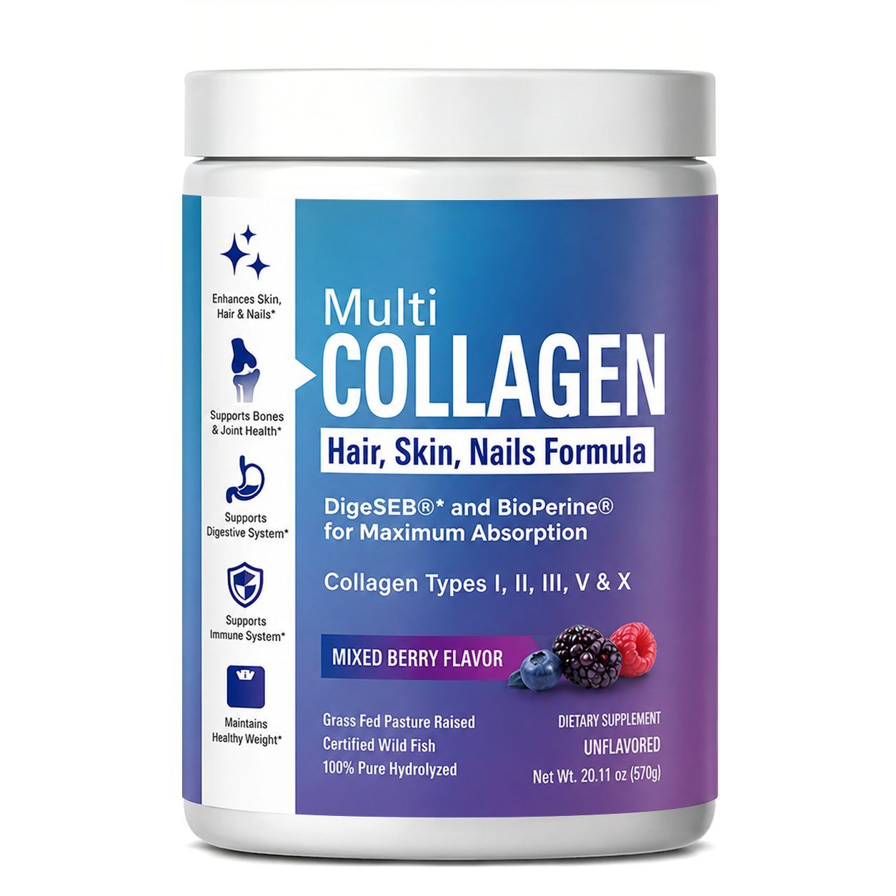 Private Label Multi Collagen Capsules Manufacturer